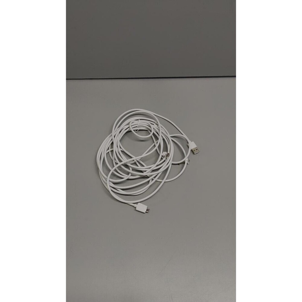 USB-A to Micro USB Power Cable for Ring Indoor Cam (2nd Gen) (White, 20FT)